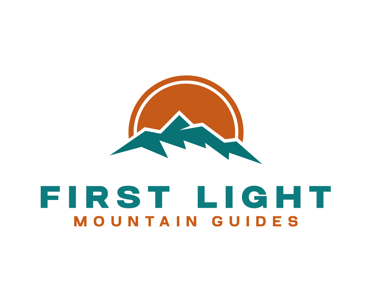 First Light Mountain Guides Logo